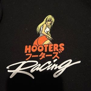 Danny Dunkan Hooters Hoodie, Black, Size Medium